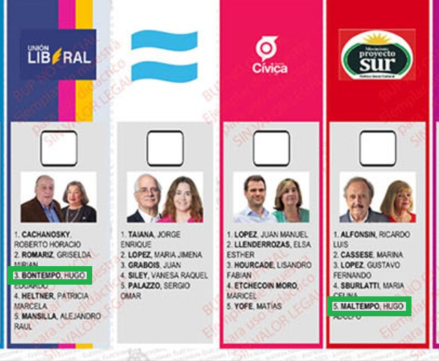 Hugo Bontempo y Hugo Maltempo.
Argentina es un sketch de Capusotto.