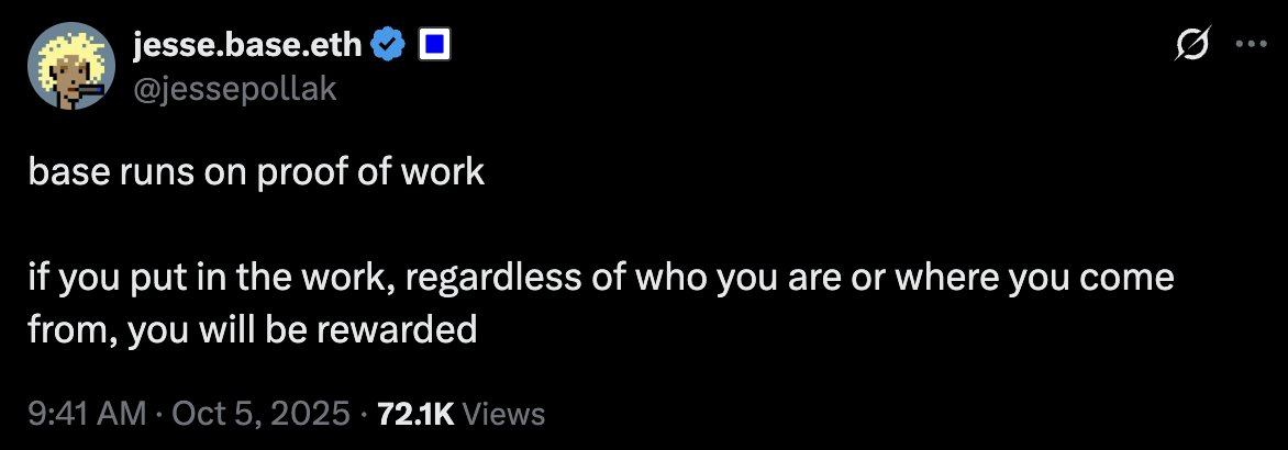 Crypto_Chaser13's tweet photo. If you’re on @base right now, don’t wait for airdrops or hype.

Start working.
Build your rep.
Collaborate.
Experiment.

Because the chain is watching — and it remembers those who work. 🔵 https://t.co/Ap6k4wexPe