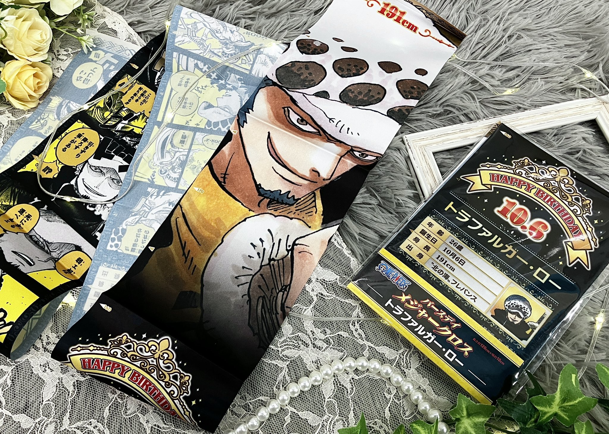 ONEPIECE トラファルガー・ロー バースデー2021 アクリルブロック