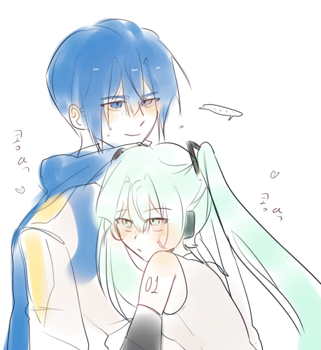 #カイミク
카이미쿠 던지고 갈게요