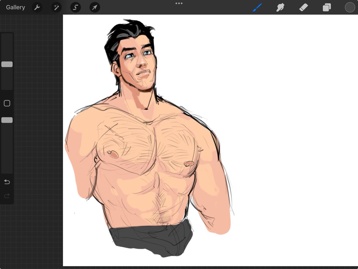 nightwingsvibe's tweet photo. Bruce Wayne doodle 
#BruceWayne #Batman https://t.co/0GmpLJZWYq