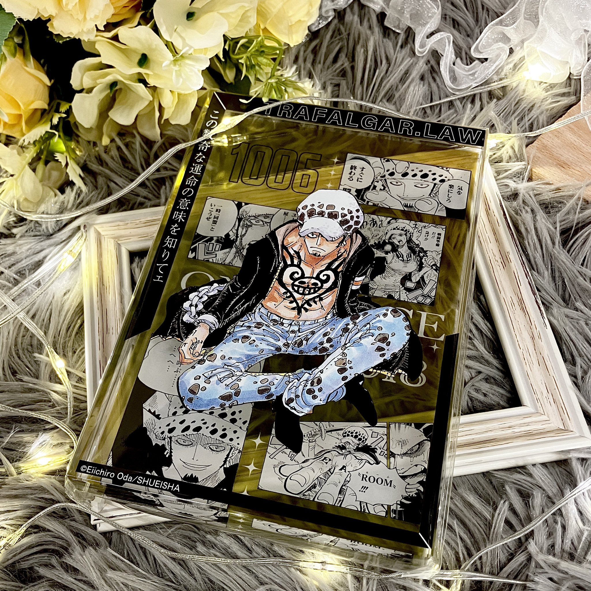 ONE PIECE アクリルブロック HEROES トラファルガー・ロー ONE PIECE』アクリルブロック “HEROES