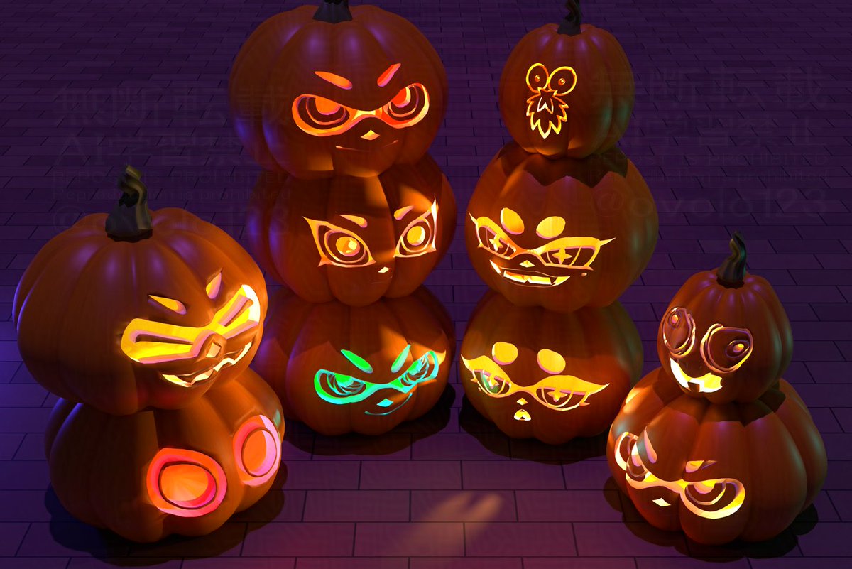 Agent Pumpkins ＋α
#Splatoon #b3d