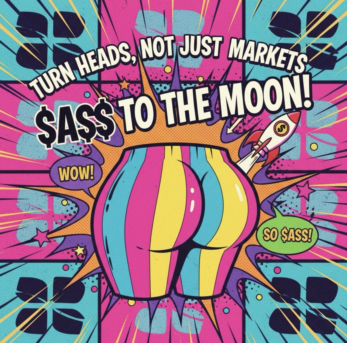 Turning Heads, Not Just Markets! 😉 $ASS To The Moon! <a href="/WELOVEASSONSOL/">We Love $ASS on Solana</a>