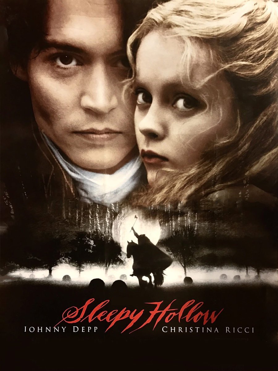 Wheelguy09's tweet image. Today I watched on the projector for #horrormonth the classic #Sleepyhollowmovie by #TimBurton and by @warnerbrosau in HD #christinaricci #johnnydepp