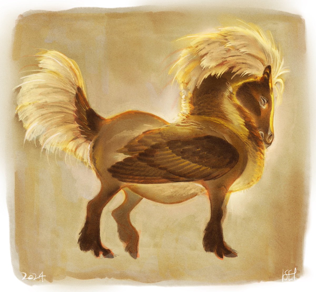 Does anyone want a HORSE 🐴🦄🐴🦄🐴 commission? For usd $40!✨️

I can draw your horse or horse OC or even horse-ify your OC 🐴
And any breeds or species of equine are welcomed!! (pegasus,unicorn,hippocampus,Zebra•••)

The result will be similar to the style of the last pic!