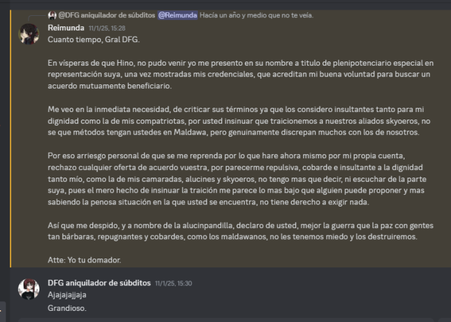 thorvoft57298's tweet photo. Oigan, DFG y Hino NO SON LA MISMA PERSONA, DFG tiene su canal con actualizaciones recientes, han estado ambos juntos en sv, he incluso DFG ha tratado de charlar con Danmakus para irse contra Skyoe, Además Hino es amigo de ZombieCP mientras DFG lo odia. https://t.co/LaOfwYgK27