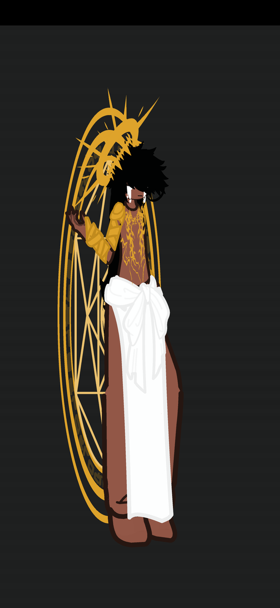 Unwanted_Solar's tweet photo. Meet Sun!

Title: God of the Eternal Sun
Sexuality: Bisexual (Huge Fem lean)
Gender: Male
Age: ???

Want to know more? Ask in comments! https://t.co/dqsVrGTwgd