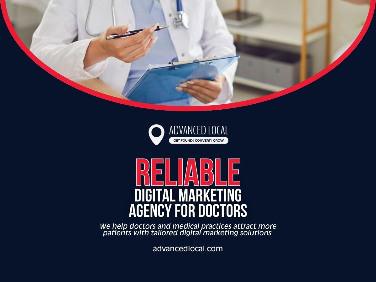 AdvancedLocalUT's tweet image. Digital Visibility, Real Patients! 🐦
Be the first clinic they find—and trust. Our digital marketing agency for doctors builds SEO and ads that convert. Doctors, this is how you grow.
🌐 advancedlocal.com/?utm_source=tw…
#digitalmarketingagencyfordoctors #AdvancedLocalSEO