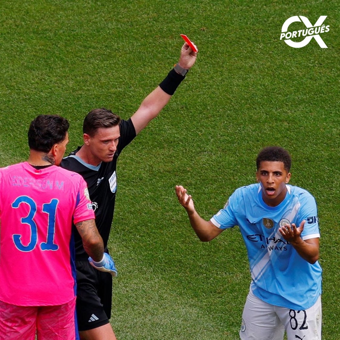 Ramon Abatti Abel foi afastado pela CBF.

Ele foi o árbitro que expulsou Rico Lewis em um lance controverso contra o Wydad, pela Copa do Mundo de Clubes da FIFA, em junho.