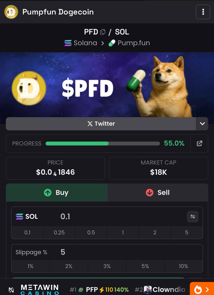 MasqueradeJoker's tweet photo. $PFP (Pump Fun Pepe) is over 5m while $PFD (Pump Fun DOGE) is under 20k

Reprice is incoming…

Where’s the doge maxis at??? 

AvK2FsgNfqtNVWaARPmwBiedQ3crgurPLN7t7JiJpump https://t.co/ASF8i405iE