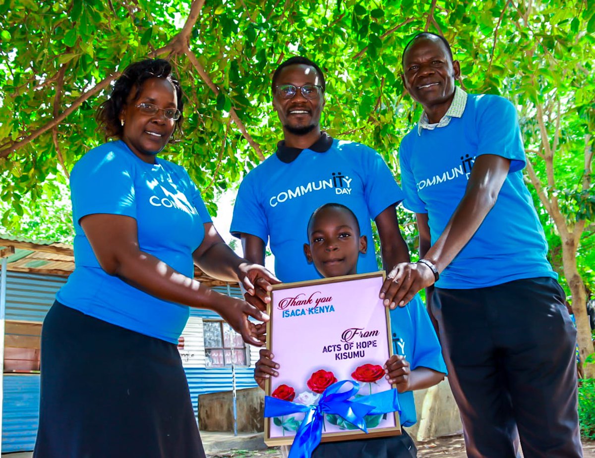 Isaca_kenya's tweet photo. π #ISACACommunITyDay 2025
ISACA Kenya Chapter members and staff spent the day spreading smiles across four homes in Nairobi, Kiambu, Machakos, and Kisumu, giving back, connecting, and uplifting young lives.
Letβs look at how it went ππ½ https://t.co/LNcsbAvynv