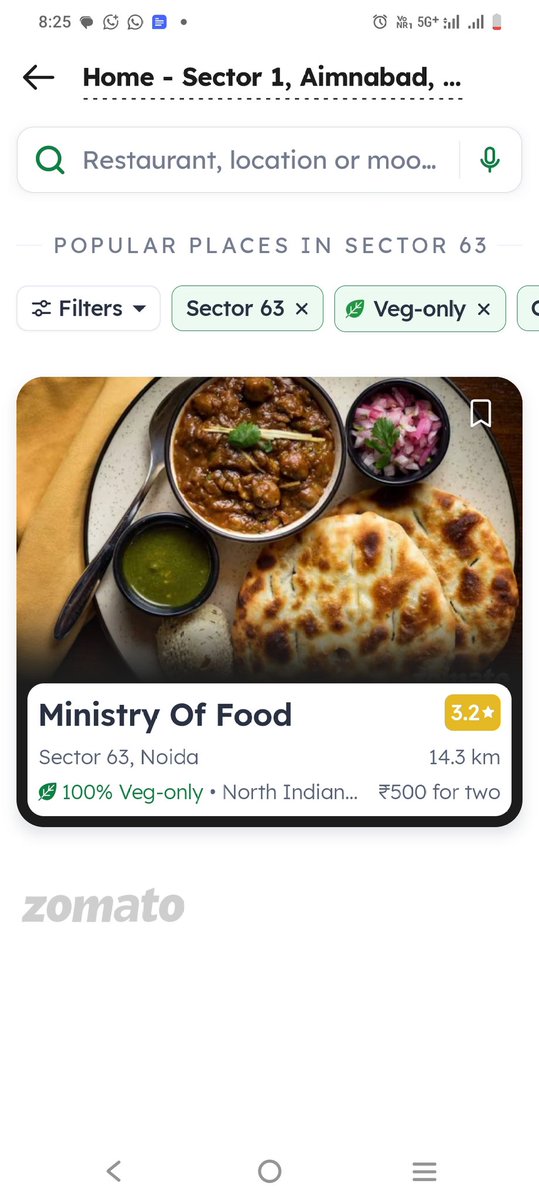 rammohan4b's tweet photo. Though Search filter shows that this restaurant is 100% Veg only while they are serving all Non - Veg foods @zomato @zomatocare https://t.co/LicyvmZ9lC