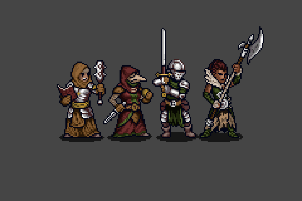 Evifiv's tweet photo. First pixel art (2022)
#pixelart #DarkestDungeon https://t.co/IxtmyTFybA