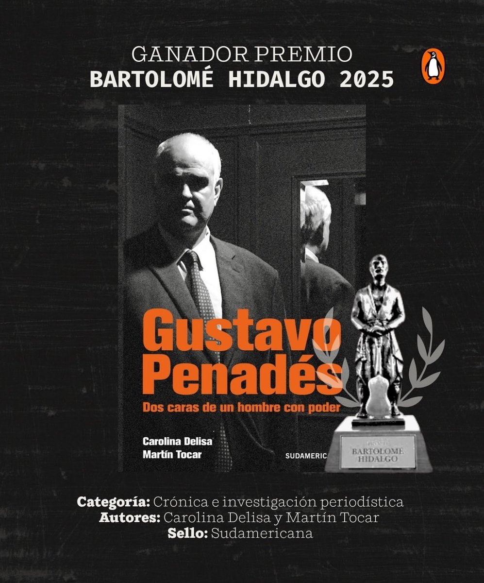 Acá nosotros <a href="/tinchotoc/">Martín Tocar</a> contentos y agradecidos con nuestro Bartolomé Hidalgo. <a href="/penguinlibrosuy/">Penguin Uruguay</a> :)