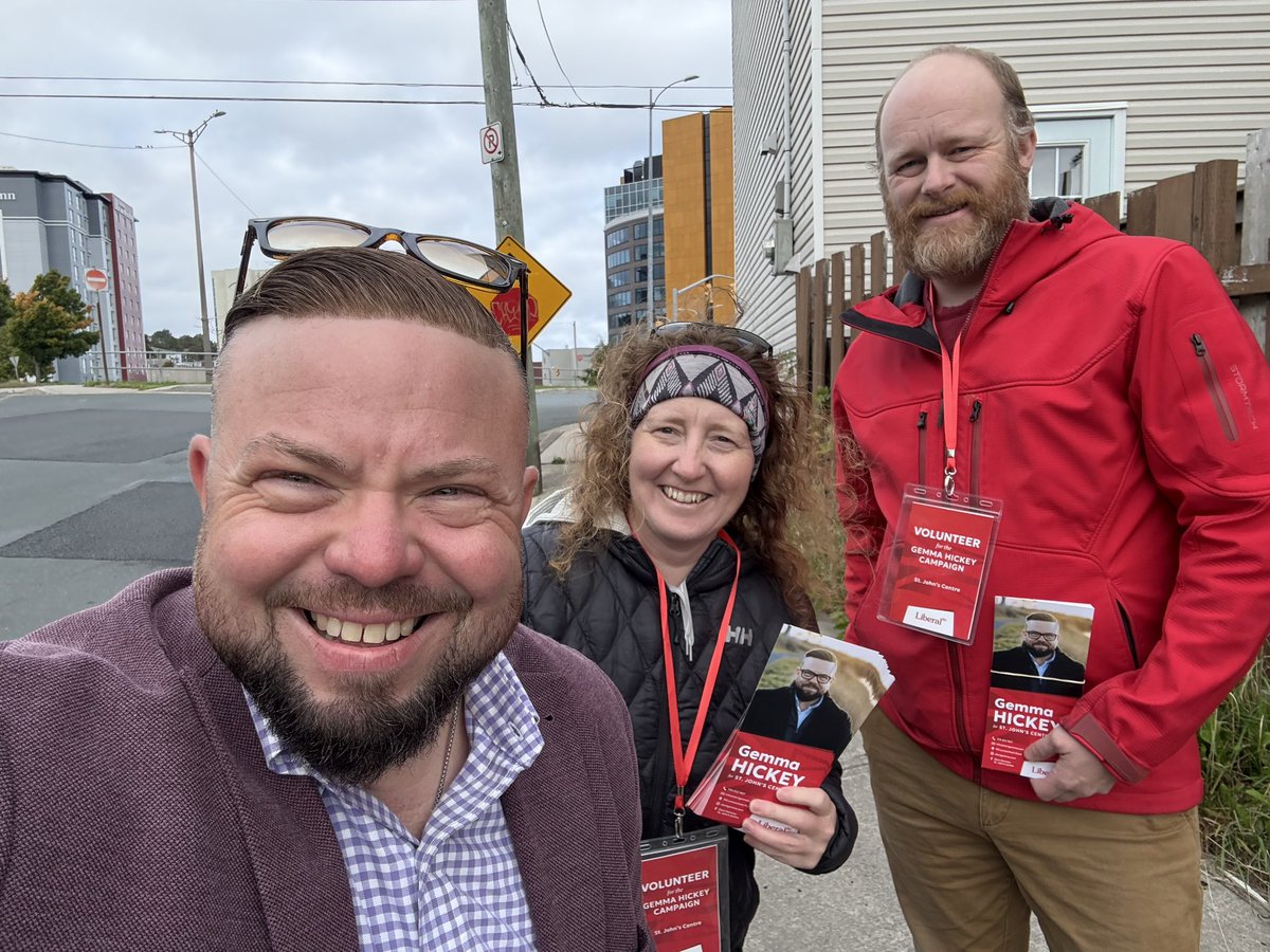 Another fun weekend on the doors! The team is fired up, the support is growing, and we’re closing in. The finish line is in sight. Let’s bring this home together!

#TeamGemma #StJohnsCentre ❤️