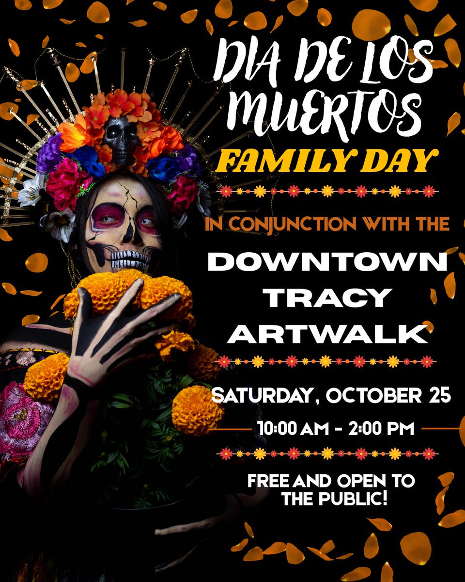 AtTheGrand_'s tweet photo. Join us at the Grand for our annual Dia de los Muertos Family Day event! We'll have vendors, photo opportunities, hands-on activities, a community art show, and a community altar; free and open to the public! Save the date: October 25, 10 AM - 2 PM https://t.co/4LgTknVGhd