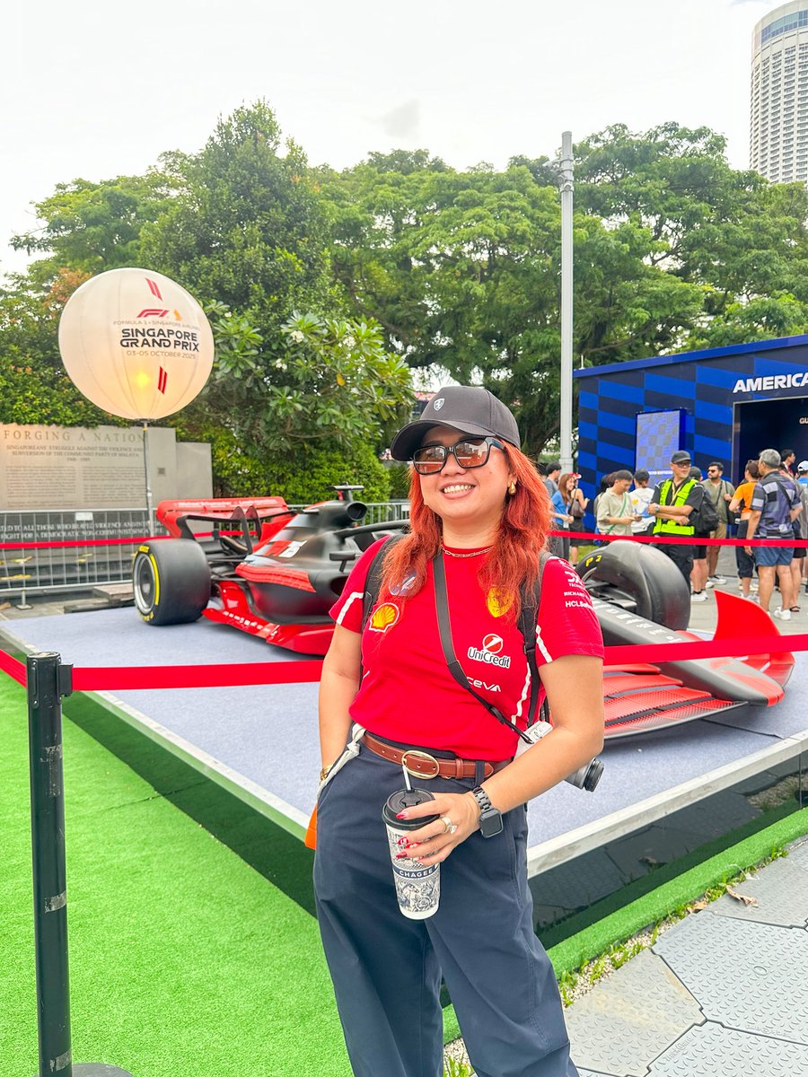 factsheet_'s tweet photo. Last year, getting an F1 ticket was not on my bingo card!  But, I believe that every penny spent on this Grand Prix Formula 1 experience was worth it because of my love affair with the race, the entertainment lineup, the booze, and all the other perks🤪🏎️🏁 #F1 #GDGrandPrix #CL https://t.co/tM7XVU5Jmo