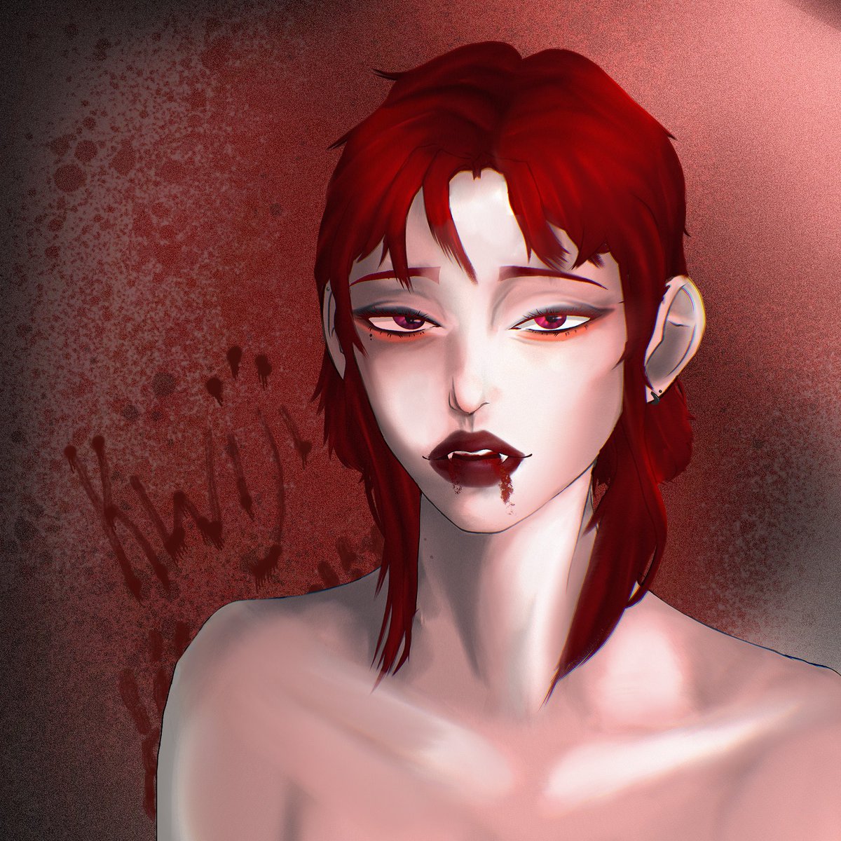 kwijiboard's tweet photo. Time for spooky season ^^ 👻 

#ocart #artshare #Procreate #artmoots https://t.co/qiMICeEDRI