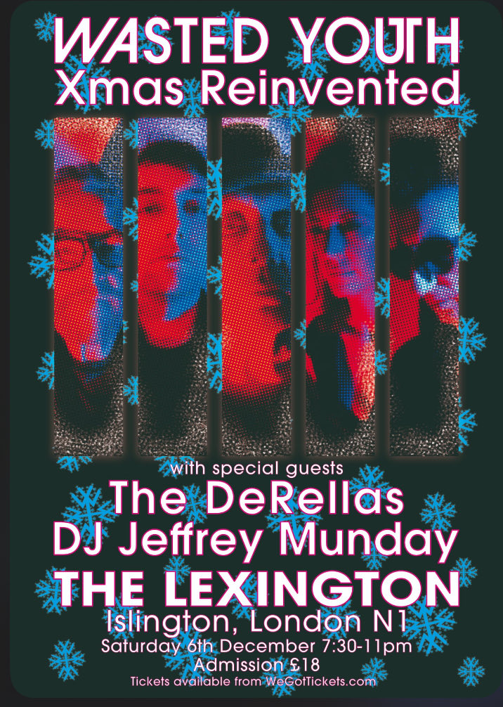 Just Landed..The DeRellas are well pleased to be Supporting Wasted  Youth at the Lexington London Town .. 🏴‍☠️🖤🏴‍☠️
Tickets 
wegottickets.com/event/678262