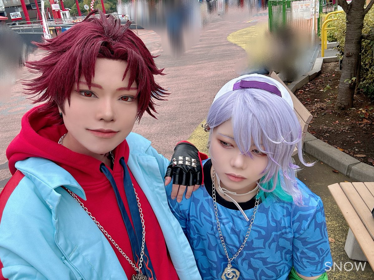 [コスプレ/cosplay] 
たっすんとサーコスアレ珂波❤️‍🔥🐍