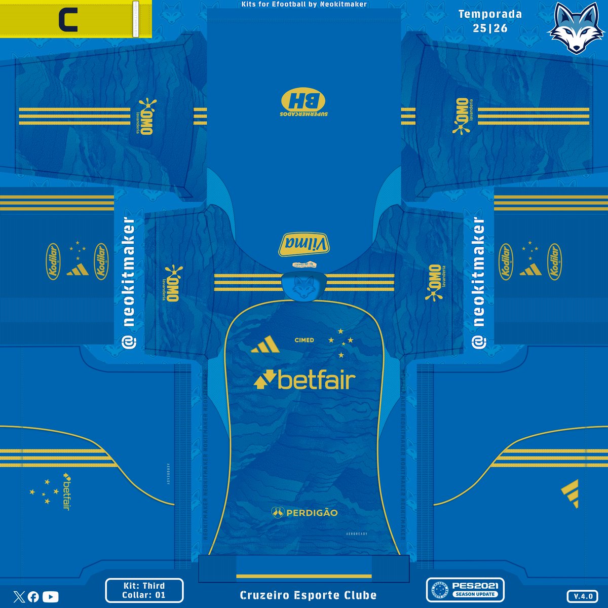 neokitmaker's tweet image. Kit Third Cruzeiro - 25|26

Disponível no drive free

drive.google.com/drive/folders/…