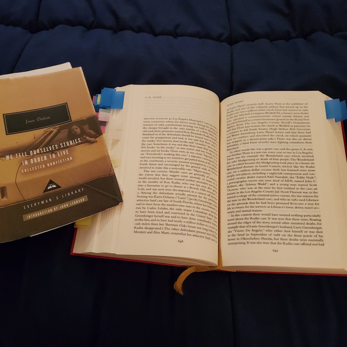 Happy Short Story Sunday - Essay edition! Today's short is L.A. Noir by Joan Didion. Originally in the collection After Henry, today found in the collection We Tell Ourselves Stories In Order to Live