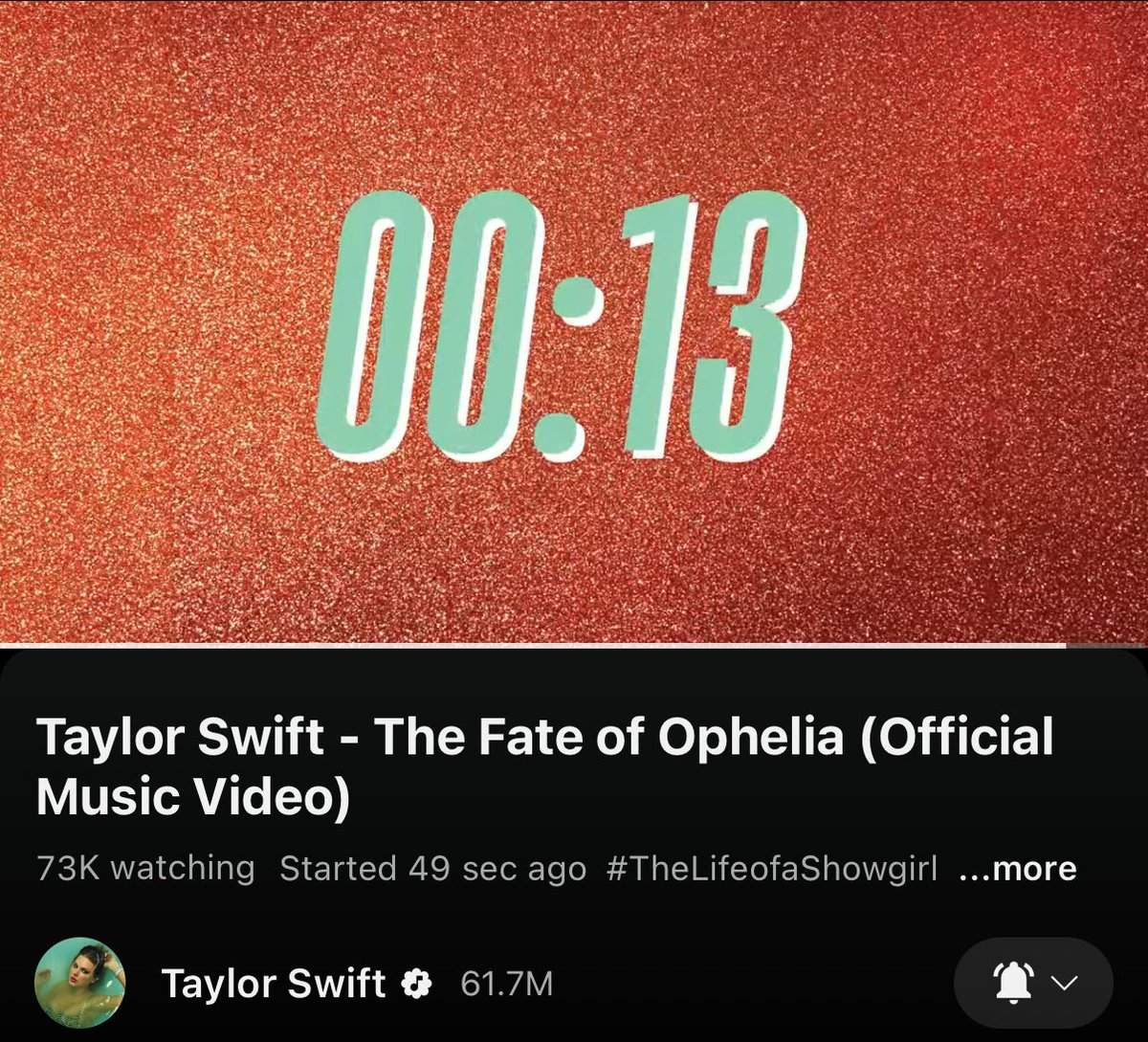 #TheFateOfOoheliaMusicVideo ❤️‍🔥