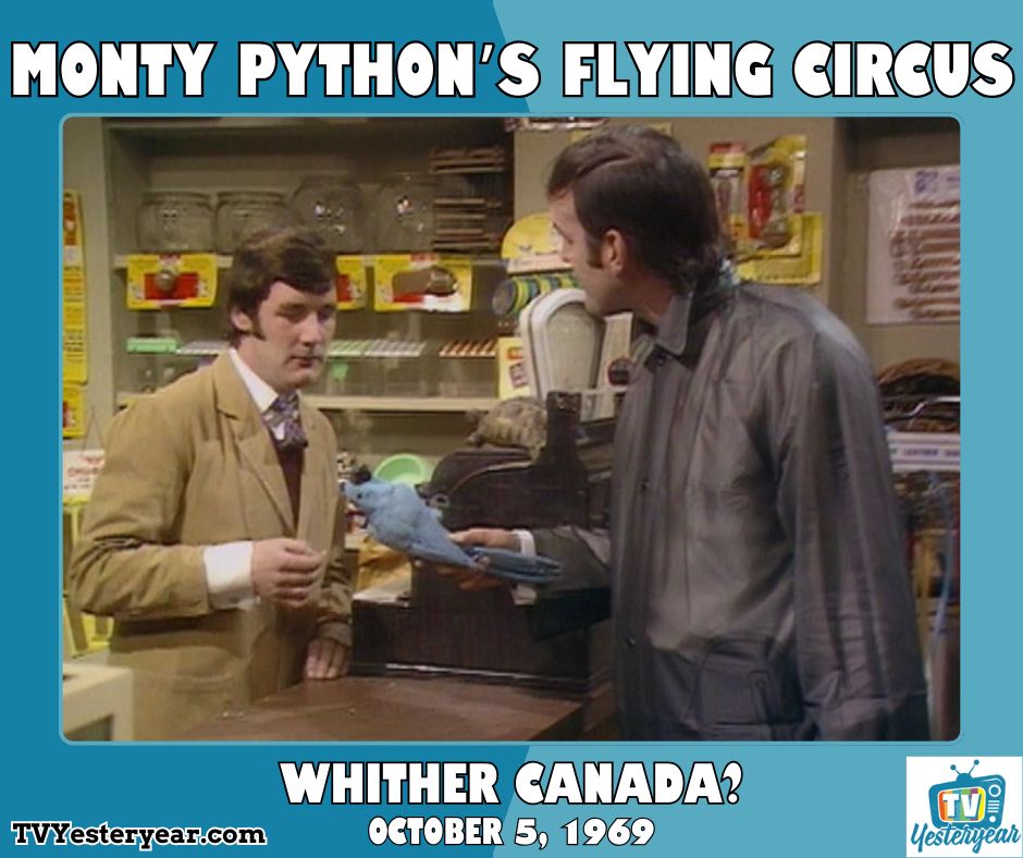 tvyesteryear's tweet image. Happy Anniversary to the absolute comedic genius that is Monty Python&apos;s Flying Circus! The show debuted on this date in 1969.