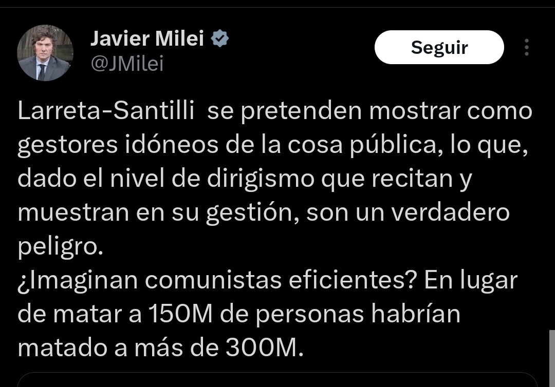 ResistenciaNac_'s tweet photo. @diegosantilli Pregunta, Diego, tenés idea si habla de vos o hay otro Santilli en la política? Gracias https://t.co/TrHFbv1Jrg