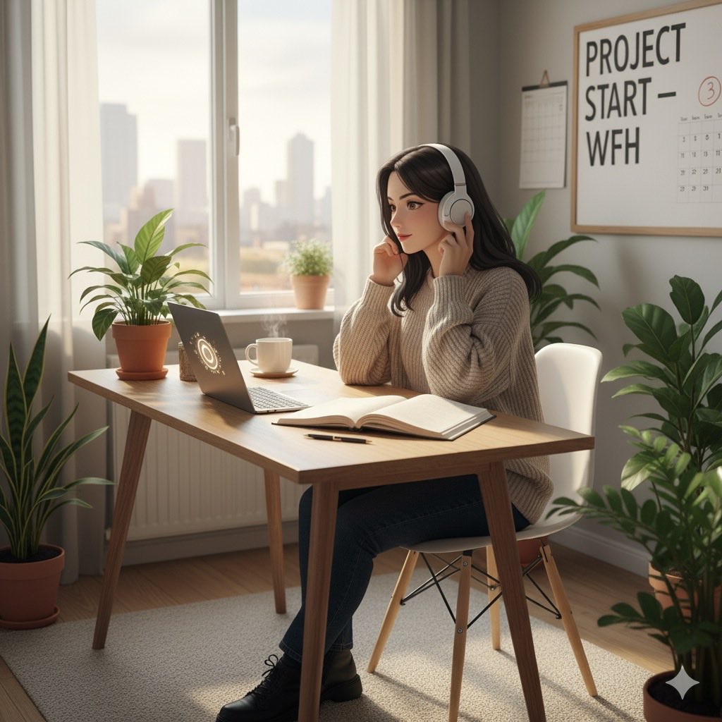 Toshi_Mina_LAB's tweet image. ☕️Starting Monday a little slower —
morning light, a warm cup of coffee,
and a calm mindset to kick off the week 💻🌿

#WorkFromHome #MondayVibes #BuddAI #AICompanion