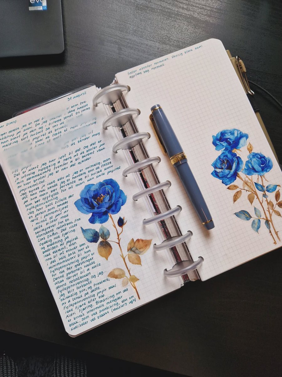 📷 by <a href="/from/">m</a>.pens.with.love: Paper isn’t just paper — the wrong sheet swallows ink, the right one lets it sing. Every pen has its voice, every ink its mood… but it’s the paper that decides if they’ll be heard. 

• Sailor Pro Gear Slim Seasonal Festival Koi (MF) 
•