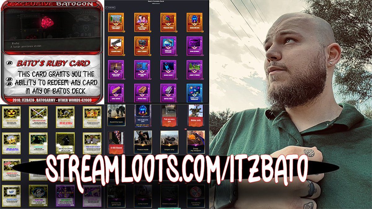 CHAT TANKS MY RANK!🎯 

!dailychest = 3 FREE Cards
Sub = 30Cards
100 bits = 3Cards! 

Troll Me by Signing in through Twitch at Streamloots

 LIVE ON TWITCH RN