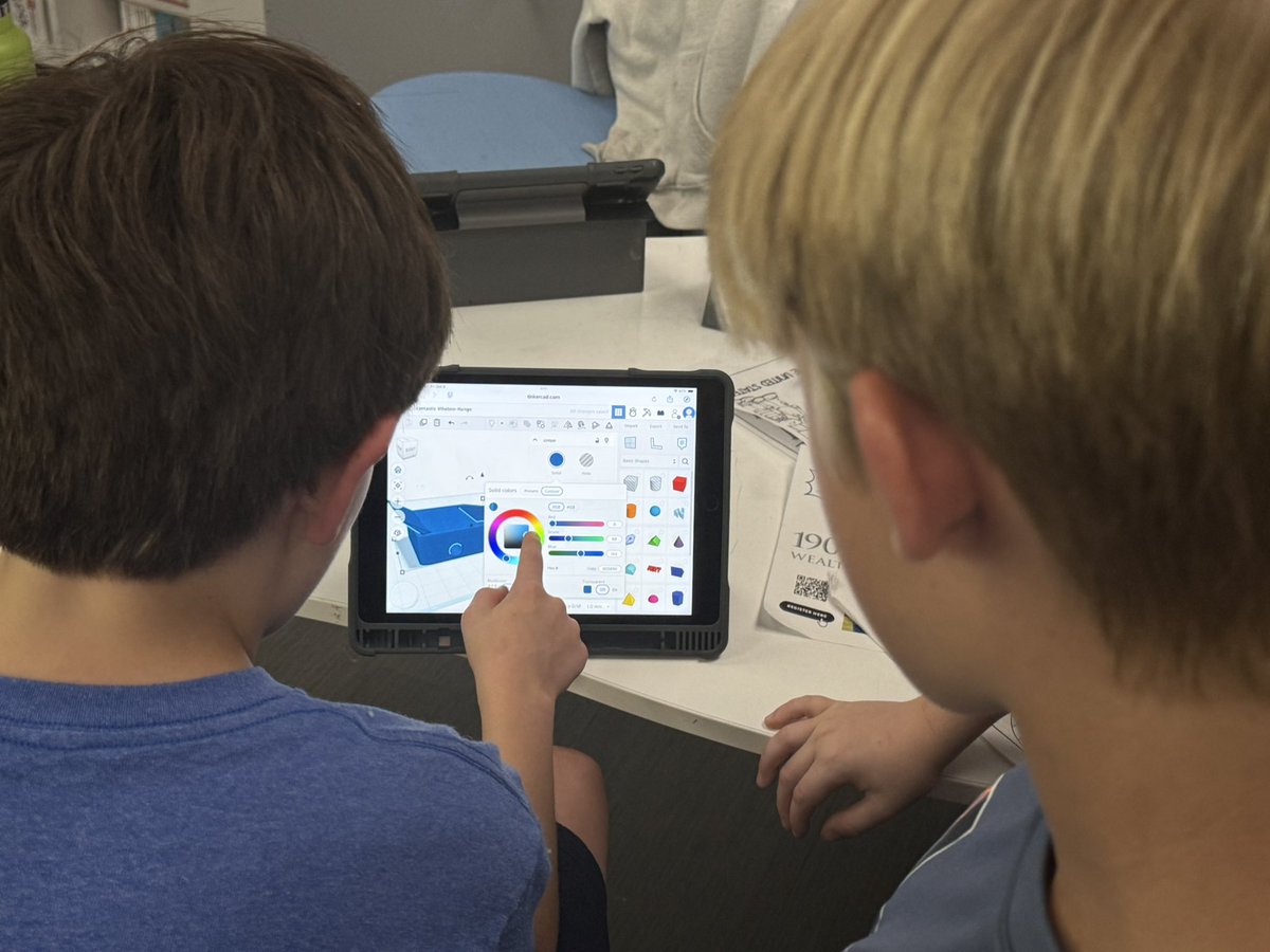 MrRobles13's tweet image. Our force and motions unit has been a blast. Students are in the process of designing their race cars 🏎️ to get 3D printed. Everyone will be chasing to be on the podium. @tinkercad @NASCAR @F1 @AHISD #STEM