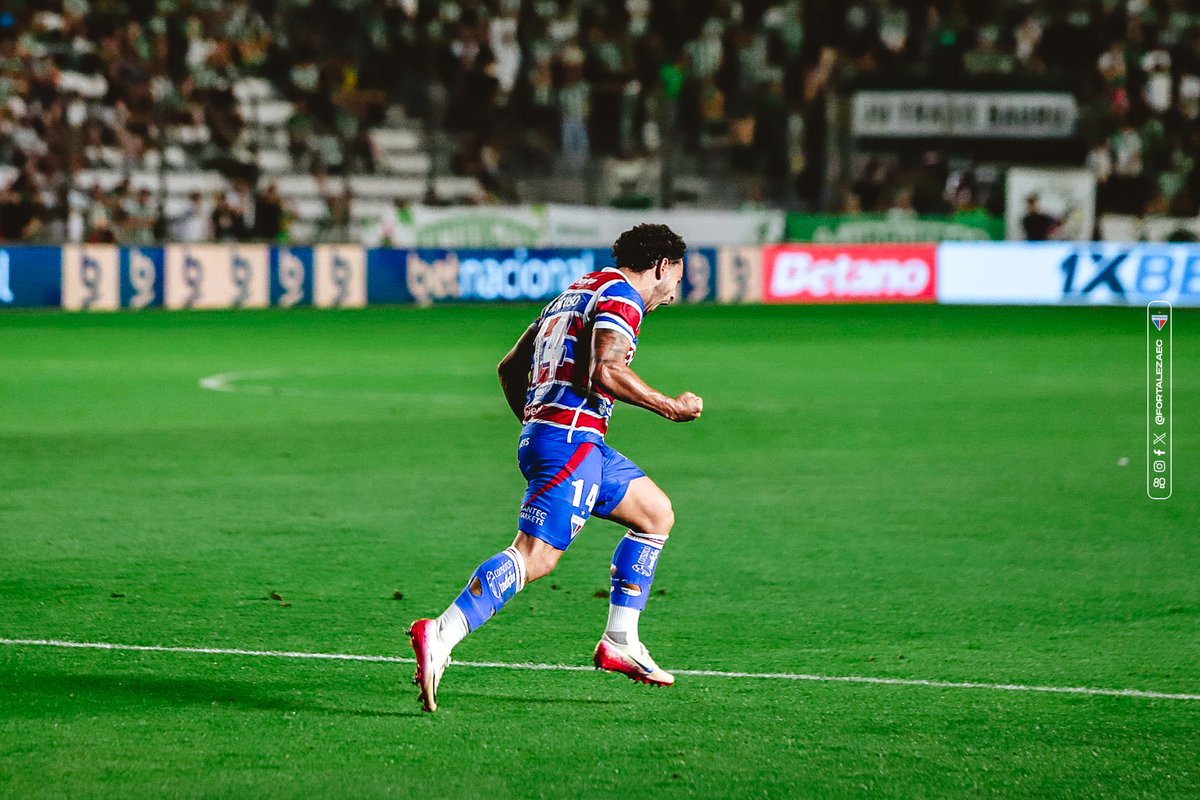 Grande gol de Mancuso para empatar a partida no Alfredo Jaconi! Vamos!

⚽️ JUV 1x1 FOR

📸 Matheus Amorim/FEC

#FortalezaEC #Brasileirão2025