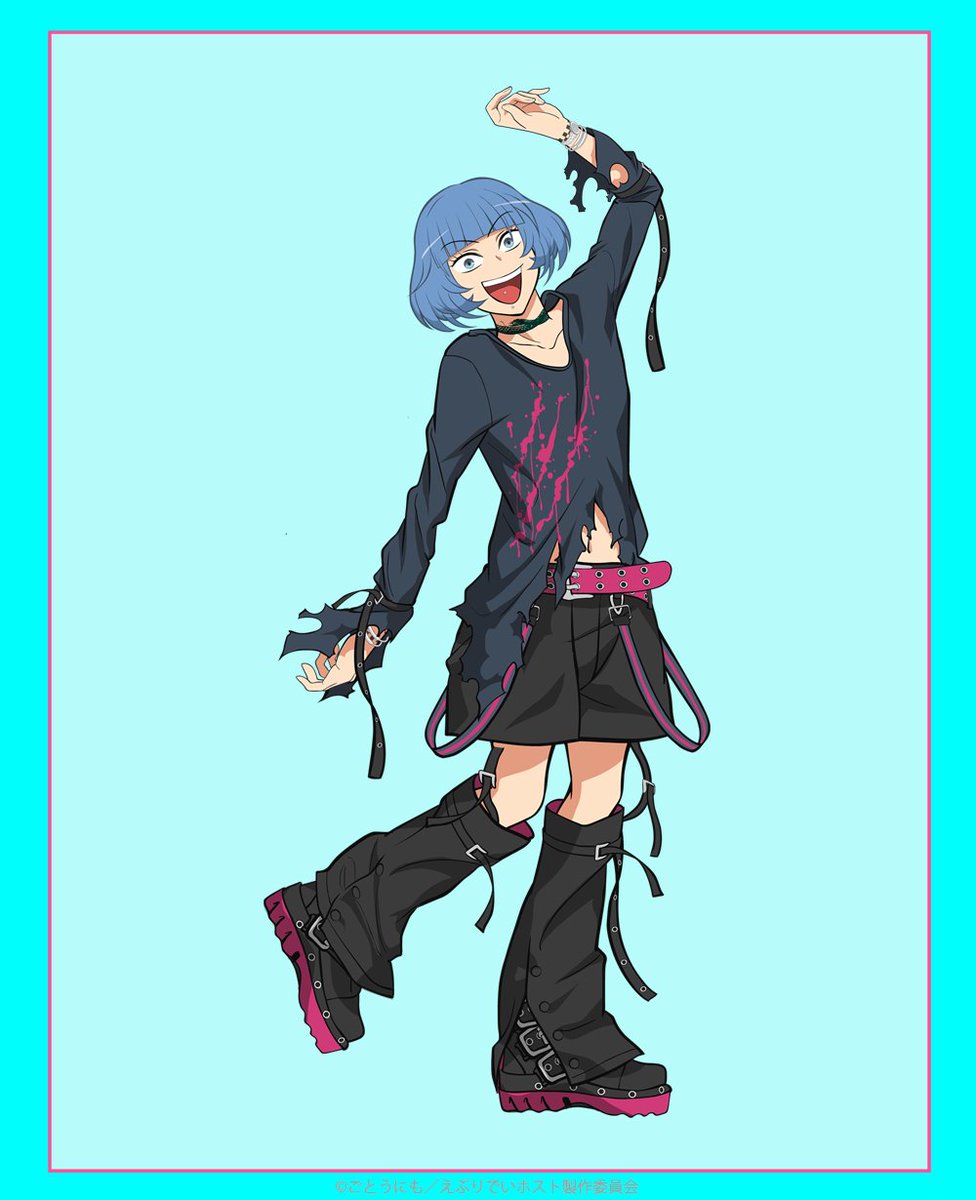 えぶホス感謝祭 描き下ろしイラスト紹介✨ 本日はミオ🩵 なんでも