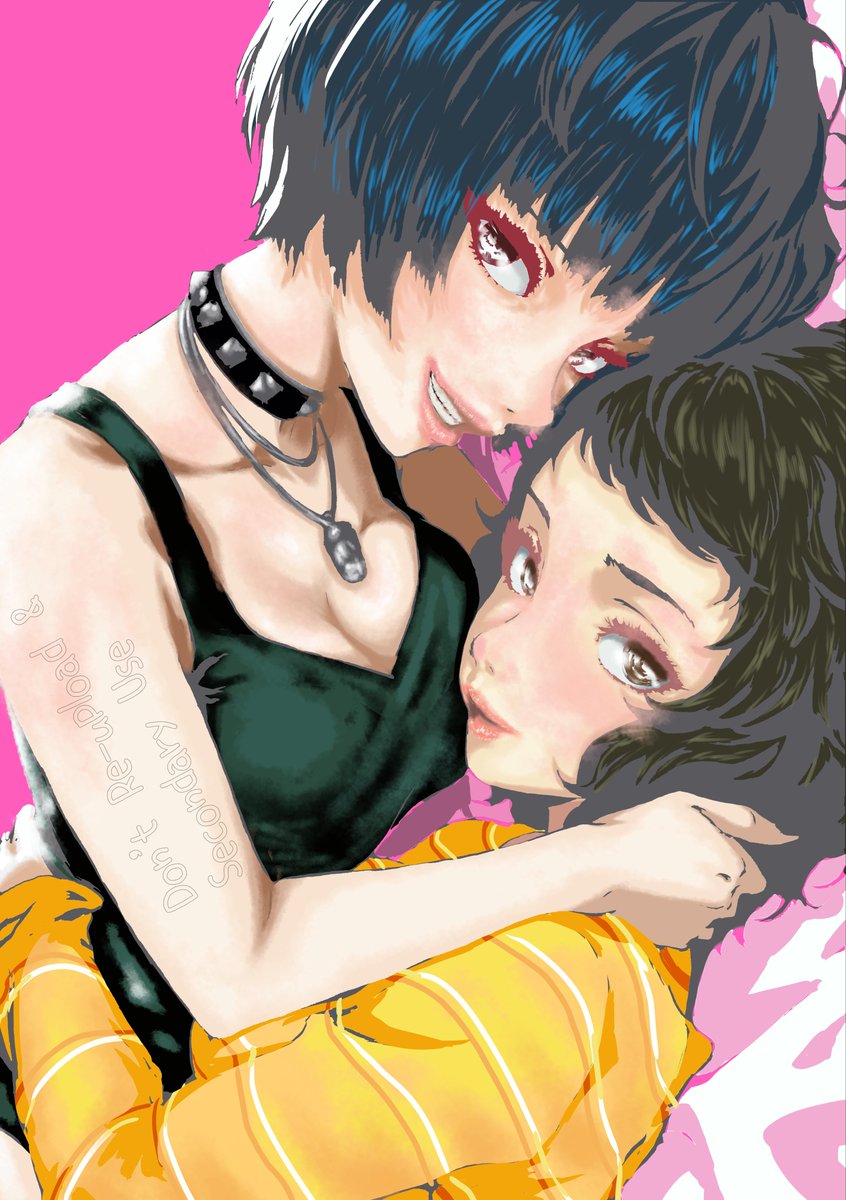 妙×貞代。筆ペン画&筆ペン抜きver
Tae × Sadayo, Without or Only brushpen ver.
𝔽𝕒𝕟𝕒𝕣𝕥 𝕠𝕗 #P5R