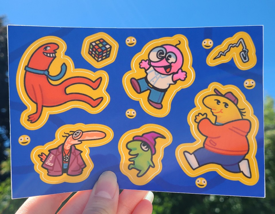 Reposting these sticker sheets since smiling friends is tonight!
#smilingfriends #adultswim