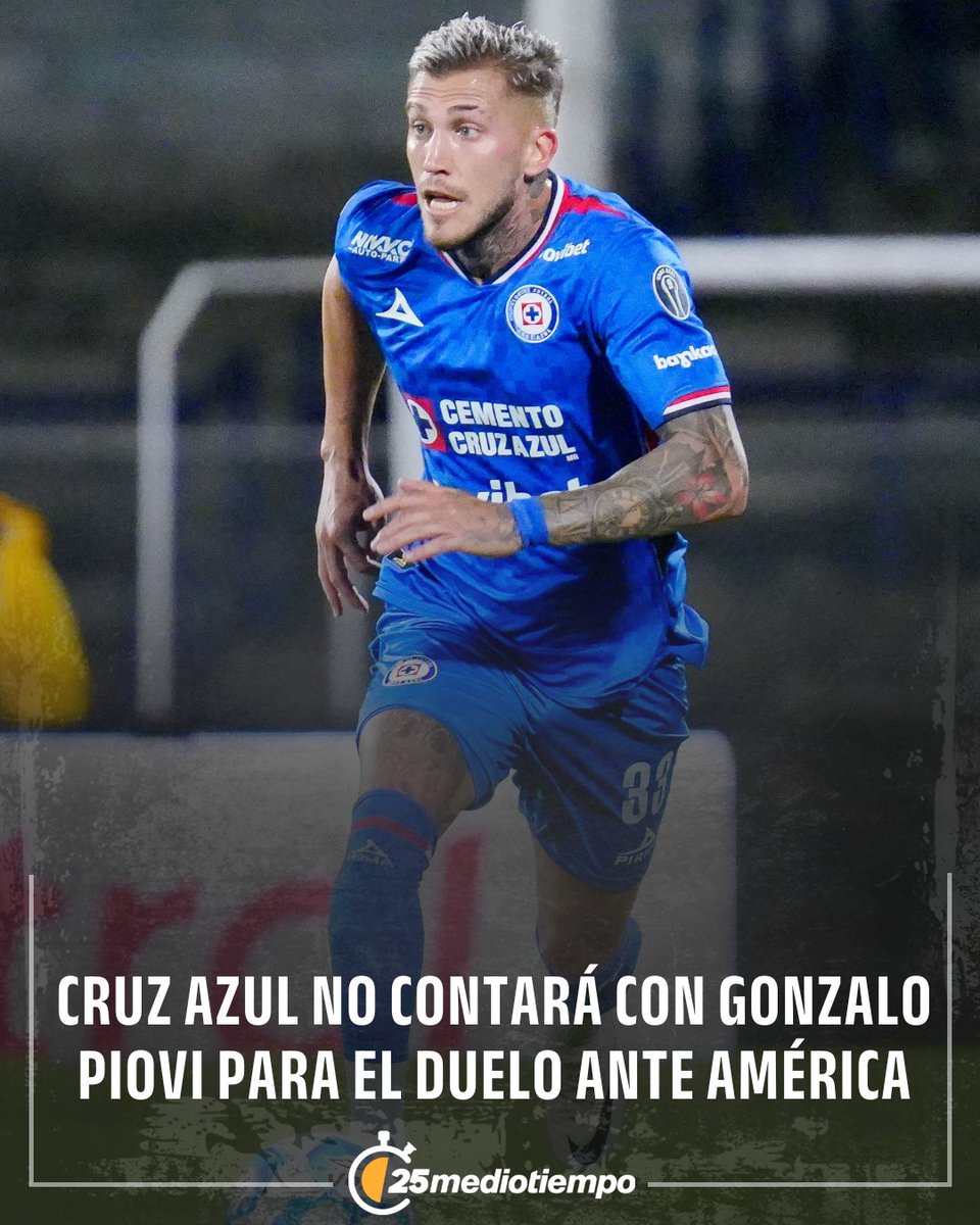 ¡SE PIERDE EL CLÁSICO JOVEN! ❌

A falta de varios días para que se juegue el Clásico Joven, protagonizado por Cruz Azul y América, La Máquina ya tiene una dura baja para el encuentro. Se trata del defensa argentino, Gonzalo Piovi

bit.ly/3IUwKdr