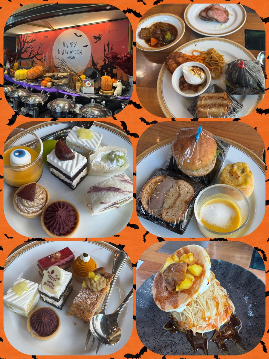 昨日は幕張ニューオータニのハロウィンビュッフェ。ちょっとサンドイッチがメインだったのもあって過去一胃袋が悲鳴あげた。
その後8番出口謎解きのEXステージやったけど、難しすぎん？結局時間までに解けなくて解散したよ😇