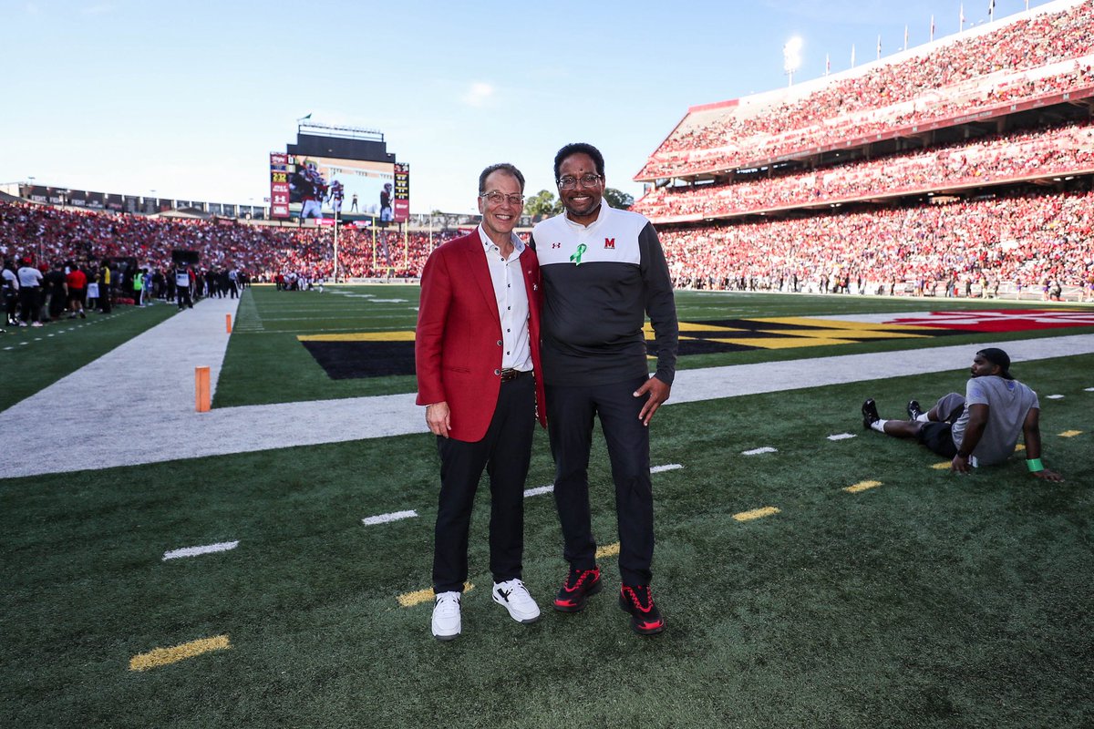 President_Pines's tweet image. I want to thank our great fans and our @TerpsADJimSmith for their support of @TerpsFootball. I hope we can get the same fan support next week against Nebraska cheering on our Terps #GoTerps