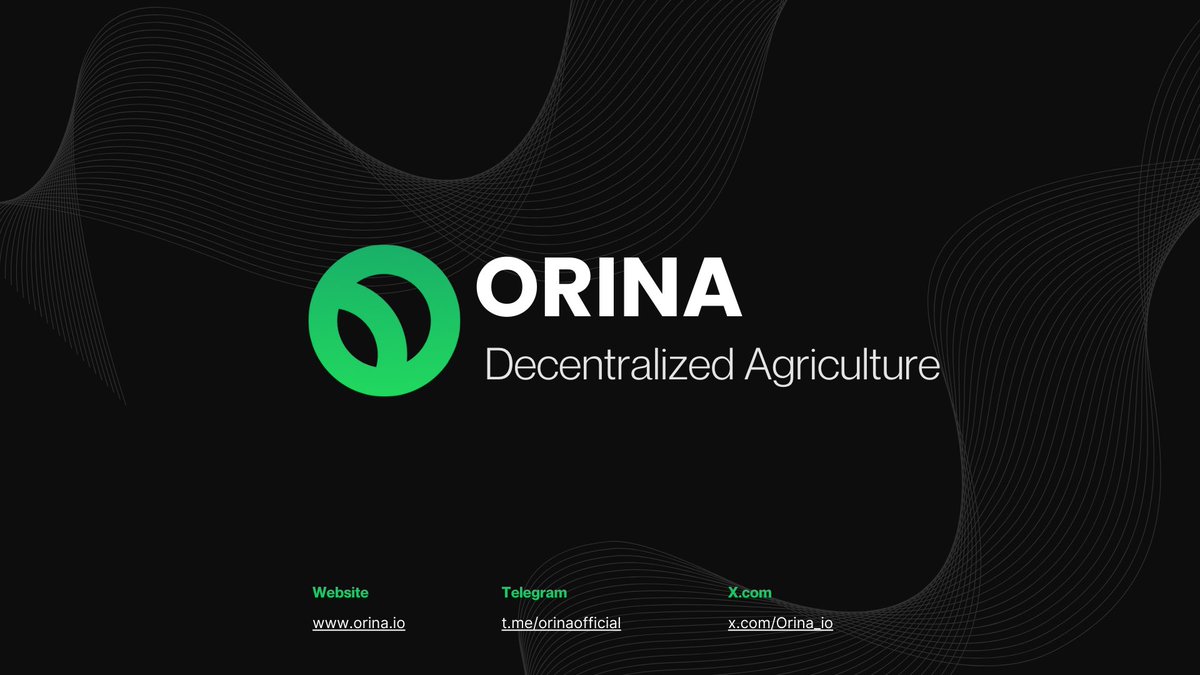 Orina_io's tweet image. The future of agriculture isn’t just about growing food — it’s about growing connection, trust, and transparency.
At Orina, we’re building a decentralized ecosystem where AI, IoT, and blockchain empower farmers, buyers, and communities to thrive together.

#Orina #ORI