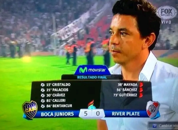 Este 5 a 0 me recuerda a ella