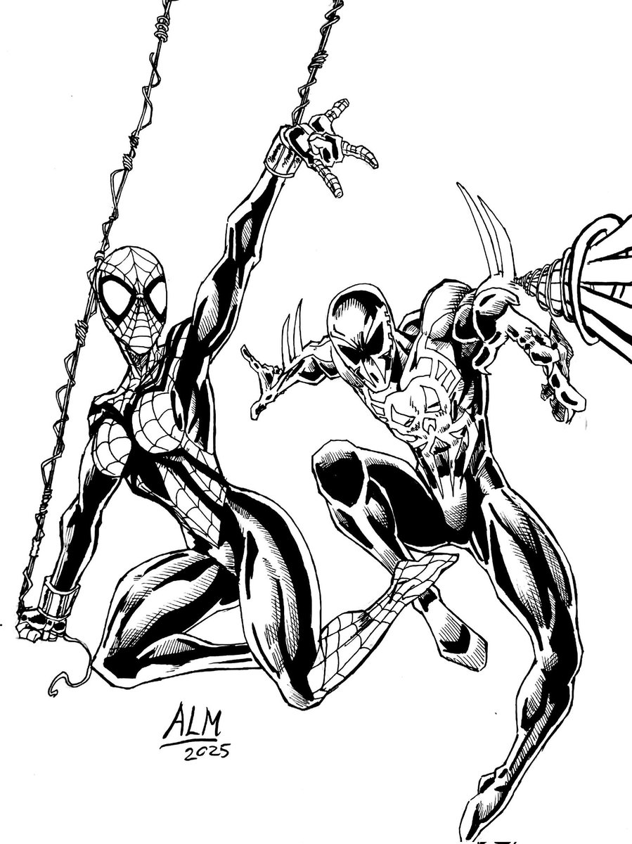 AustinLeeDraws's tweet image. One hour drawing of Mayday Parker Spider-Girl and Spider-Man 2099

They are in top 10 favorite spider people.. 2099, being number 1 and Mayday being number 3. 

#maydayparkerspidergirl #maydayparker #spidergirl #spiderman #spiderman2099 #marvel #marvelcomics