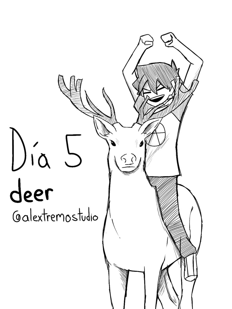 Día 5, deer
[Avatar del artista: <a href="/alextremostudio/">Alex Tremo Studio</a>]