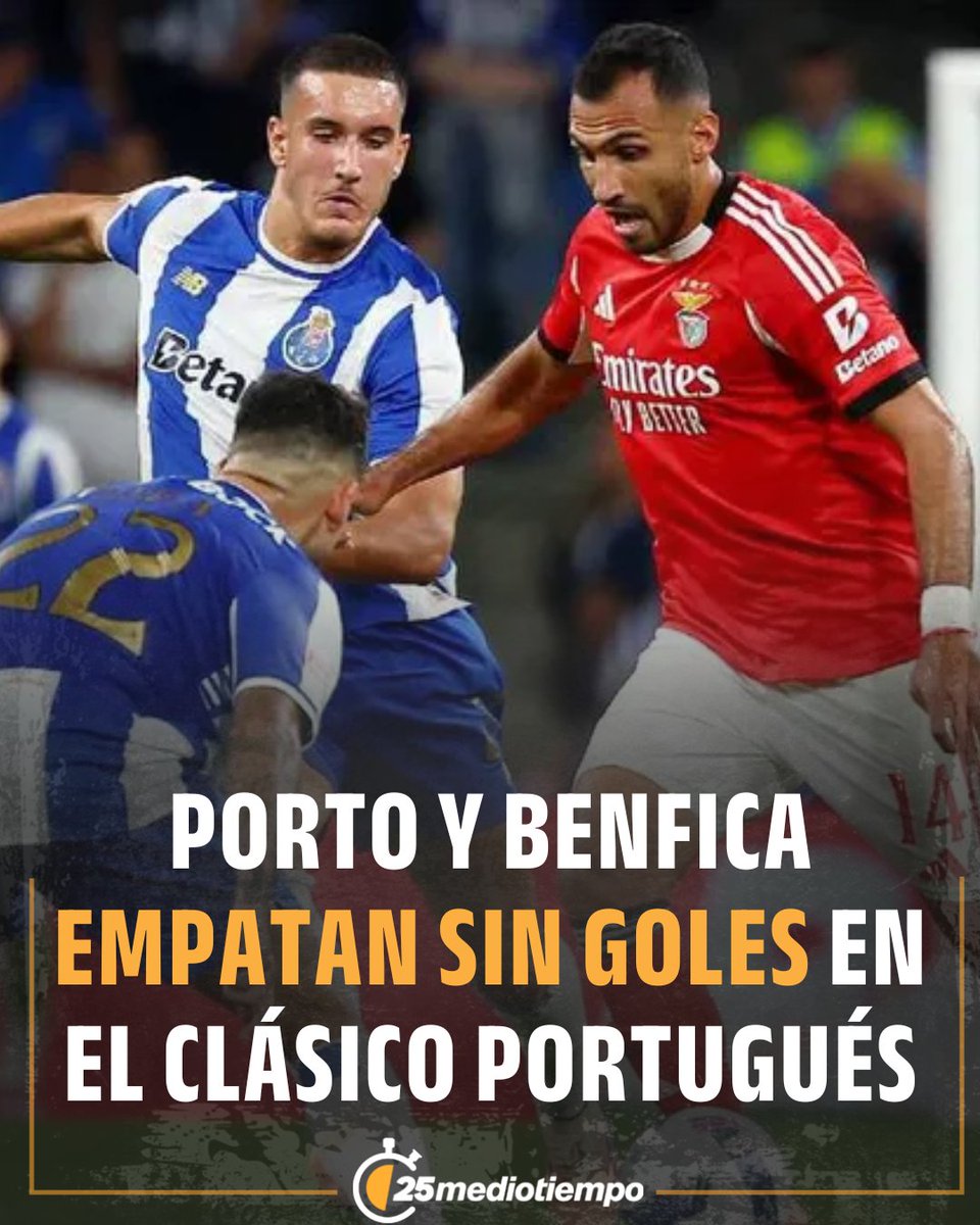 Los Dragones se mantienen como líderes de la Primeira Liga, conservando su invicto 😎

bit.ly/4gWOsty