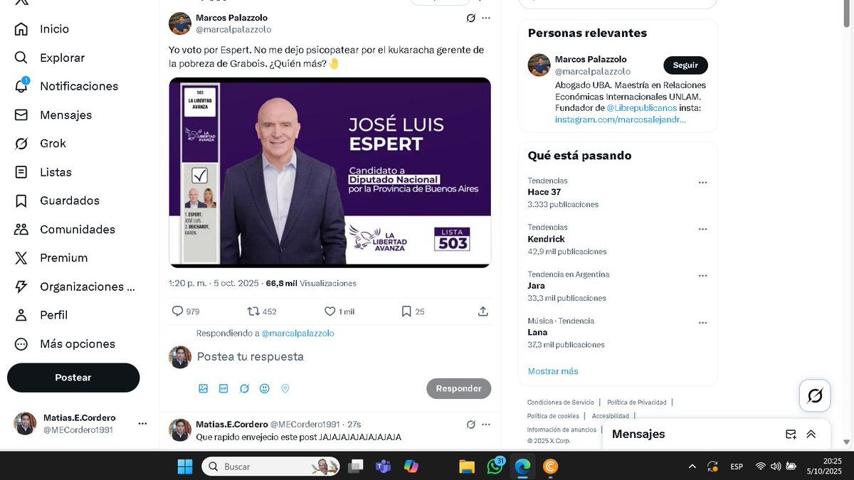 No es que me encante humillar a los libervirgos, es que....me encanta humillar a los libervirgos. Lo hago Por la Argentina jajajajajaja.

chau chau Espert.