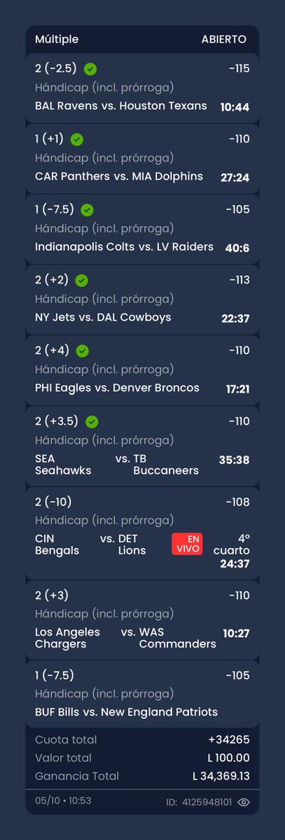 apuestas Hn tweet media