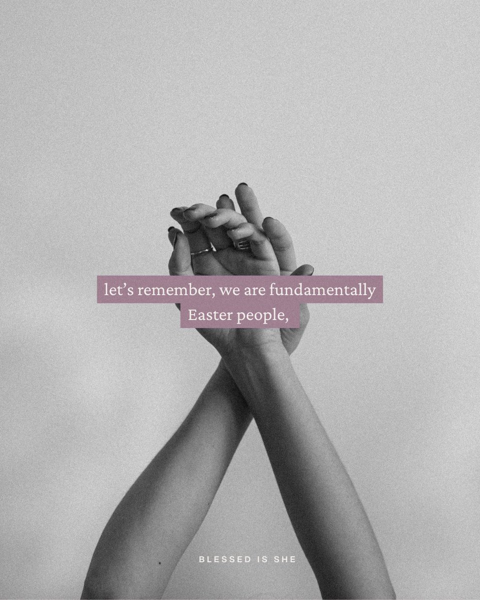 blessedisshe__'s tweet image. When we find ourselves in “fish-belly” seasons, when it feels really dark and hopeless, let’s remember, we are fundamentally Easter people, created for new life, eternal life, and the joy that only life in Christ can bring.

blessedisshe.net/blogs/devotion…
⁠
#scripture #dailyreflection