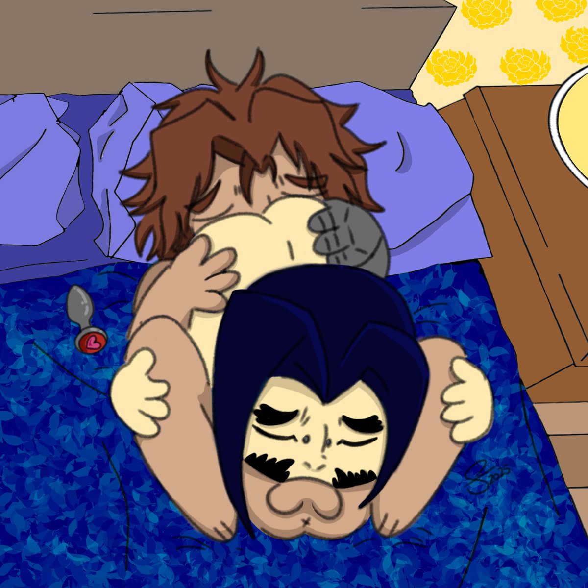 Dia 5 #YeehanKinkTober2025 

#nsfw #yeehan #chibi